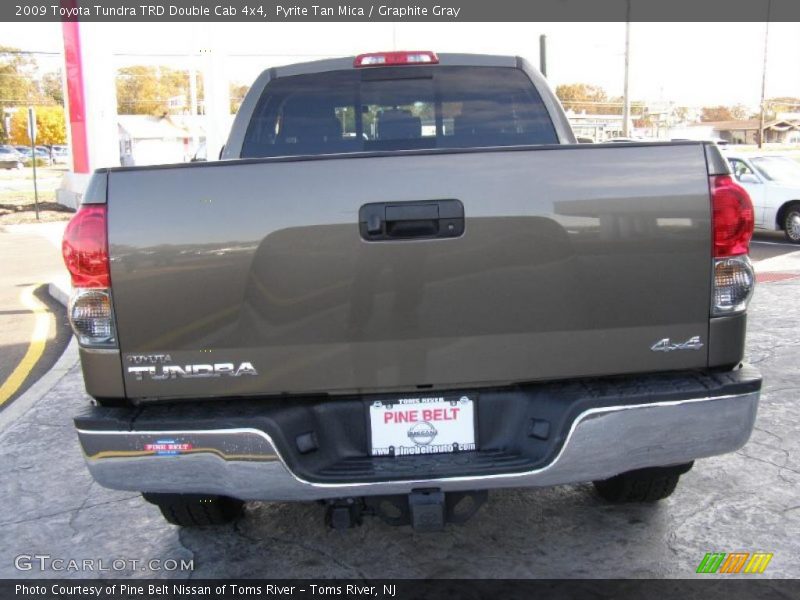 Pyrite Tan Mica / Graphite Gray 2009 Toyota Tundra TRD Double Cab 4x4