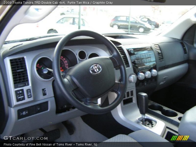Pyrite Tan Mica / Graphite Gray 2009 Toyota Tundra TRD Double Cab 4x4