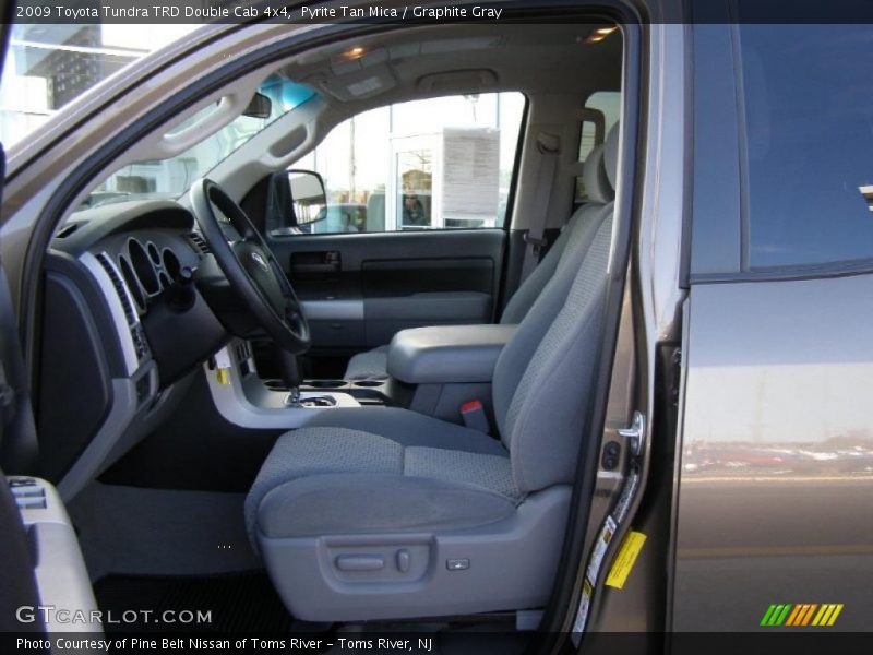 Pyrite Tan Mica / Graphite Gray 2009 Toyota Tundra TRD Double Cab 4x4