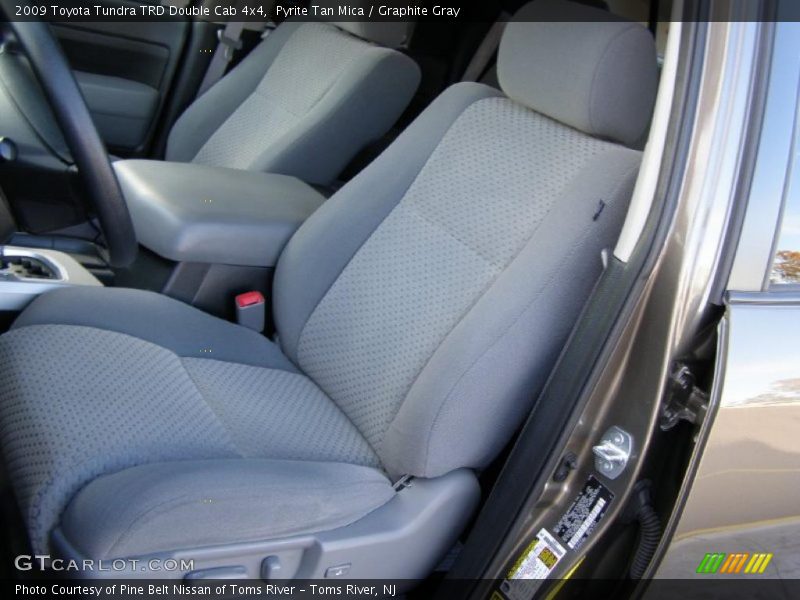 Pyrite Tan Mica / Graphite Gray 2009 Toyota Tundra TRD Double Cab 4x4
