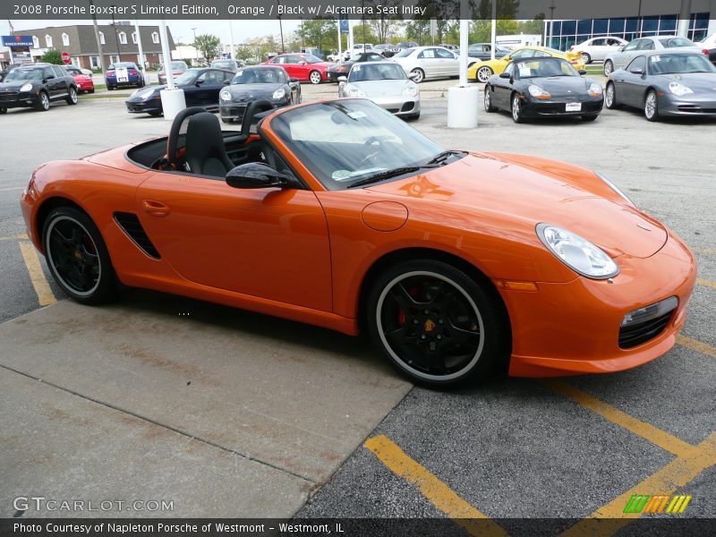 Orange / Black w/ Alcantara Seat Inlay 2008 Porsche Boxster S Limited Edition