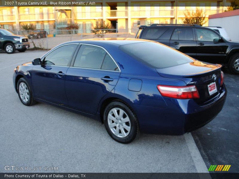 Blue Ribbon Metallic / Ash 2007 Toyota Camry XLE