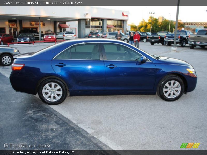 Blue Ribbon Metallic / Ash 2007 Toyota Camry XLE