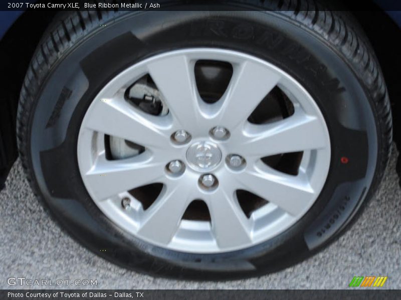 Blue Ribbon Metallic / Ash 2007 Toyota Camry XLE