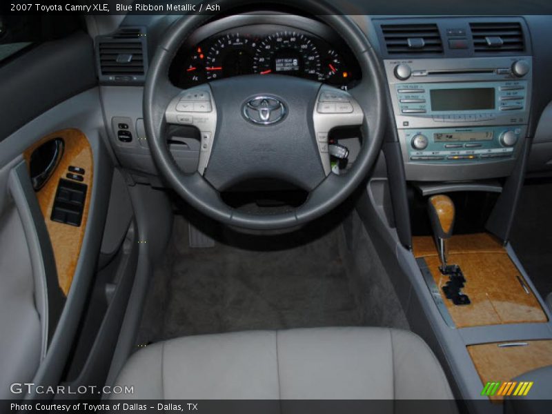 Blue Ribbon Metallic / Ash 2007 Toyota Camry XLE