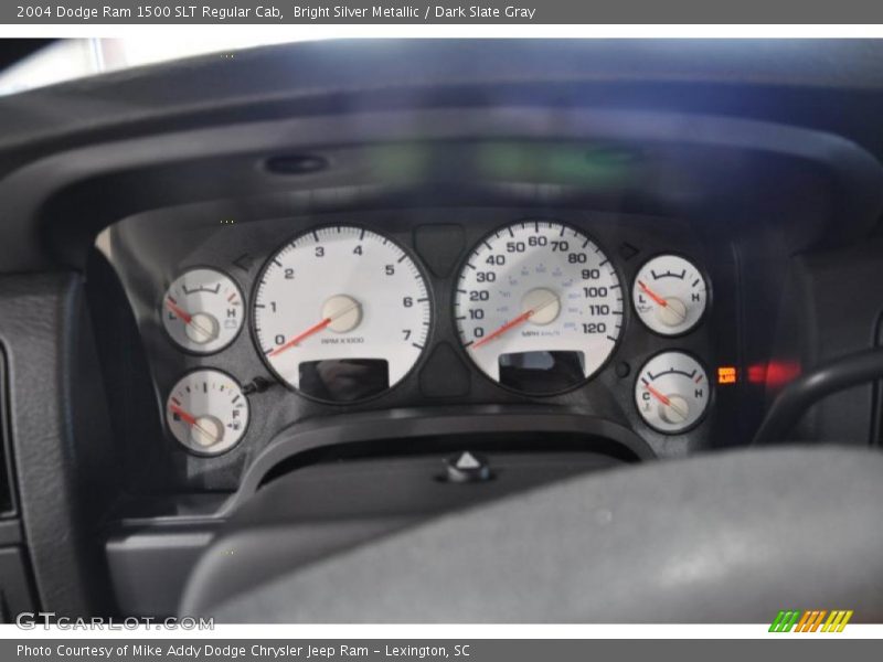 Bright Silver Metallic / Dark Slate Gray 2004 Dodge Ram 1500 SLT Regular Cab
