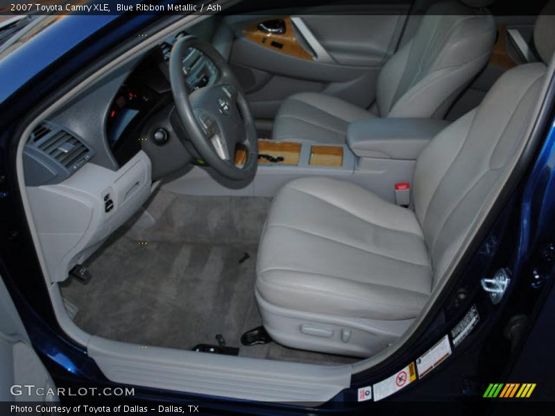 Blue Ribbon Metallic / Ash 2007 Toyota Camry XLE