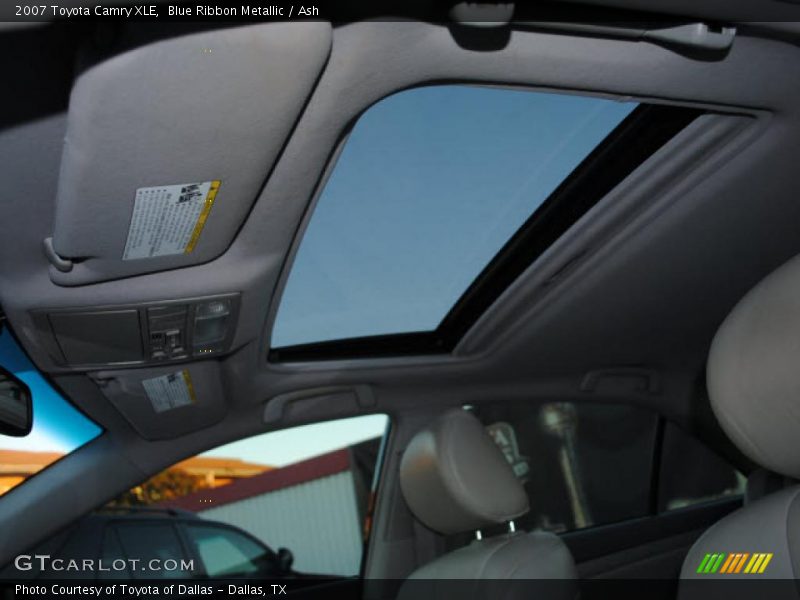 Blue Ribbon Metallic / Ash 2007 Toyota Camry XLE