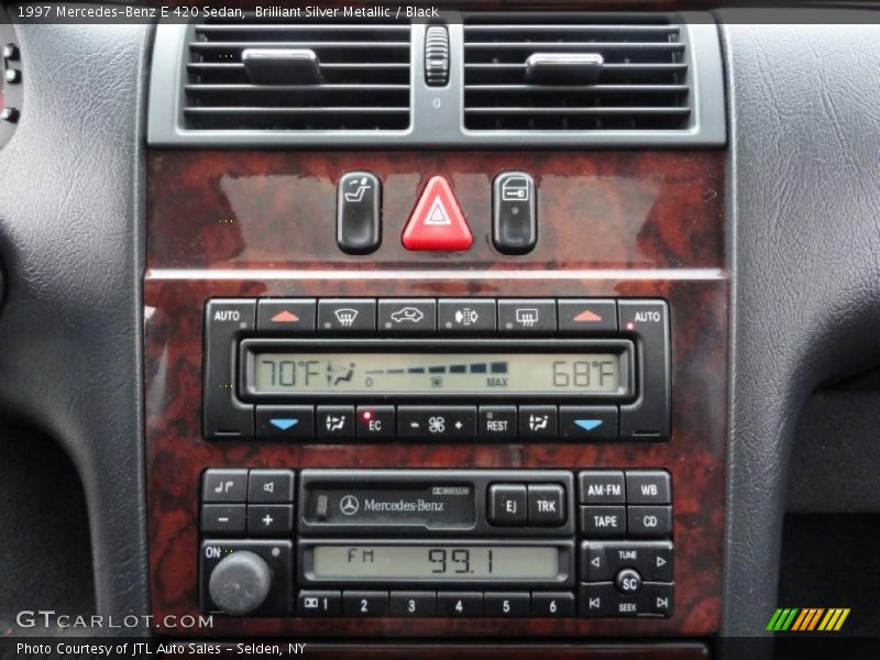 Controls of 1997 E 420 Sedan