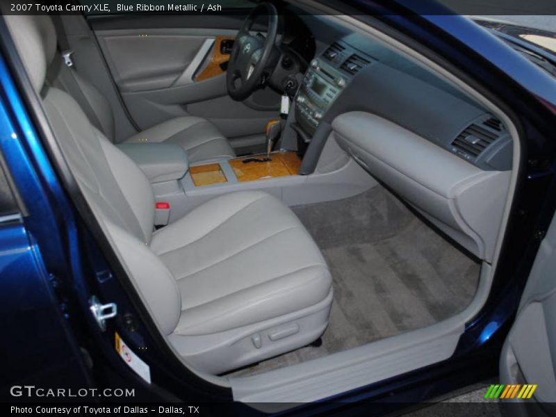 Blue Ribbon Metallic / Ash 2007 Toyota Camry XLE