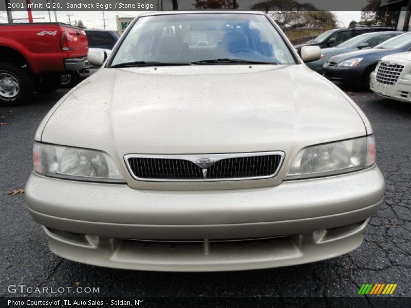 Sandrock Beige / Stone Beige 2001 Infiniti G 20