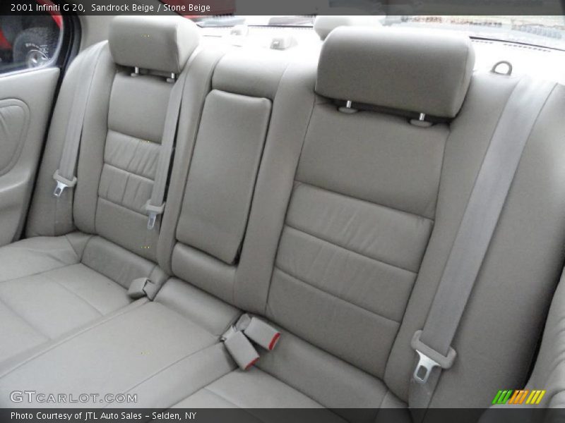  2001 G 20 Stone Beige Interior