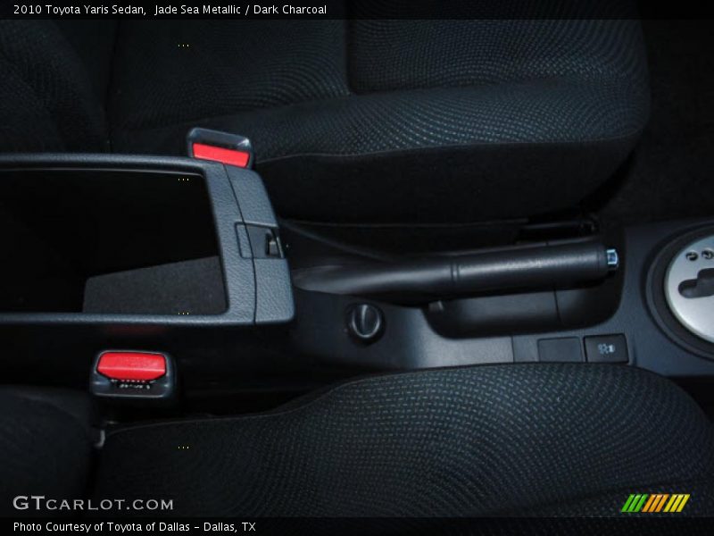 Jade Sea Metallic / Dark Charcoal 2010 Toyota Yaris Sedan