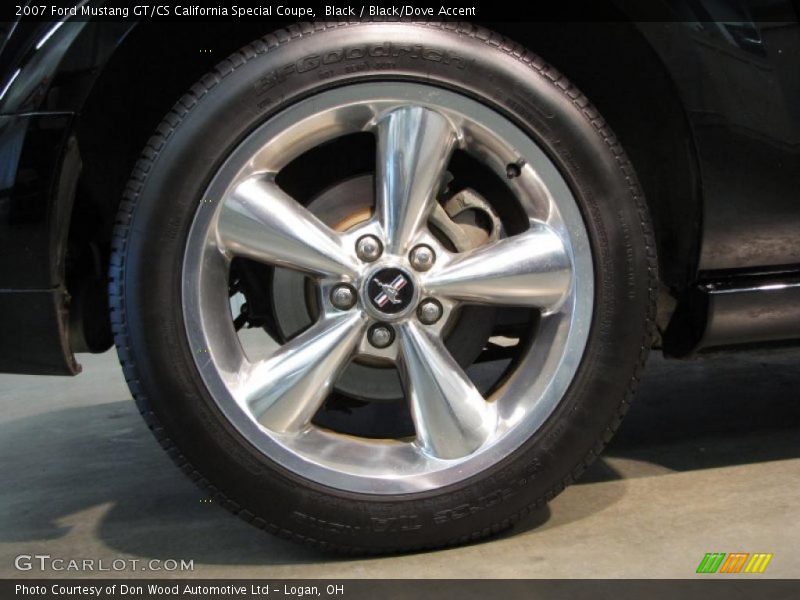 Black / Black/Dove Accent 2007 Ford Mustang GT/CS California Special Coupe