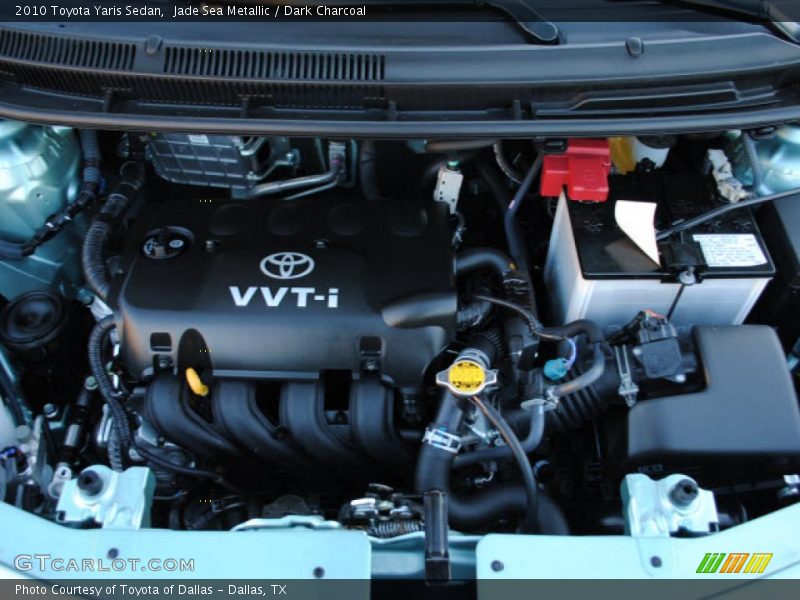  2010 Yaris Sedan Engine - 1.5 Liter DOHC 16-Valve VVT-i 4 Cylinder