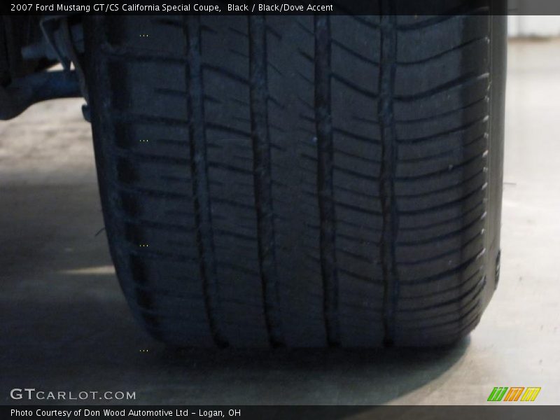 Black / Black/Dove Accent 2007 Ford Mustang GT/CS California Special Coupe