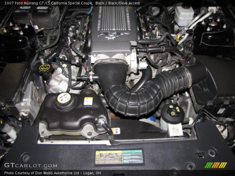 2007 Mustang GT/CS California Special Coupe Engine - 4.6 Liter SOHC 24-Valve VVT V8