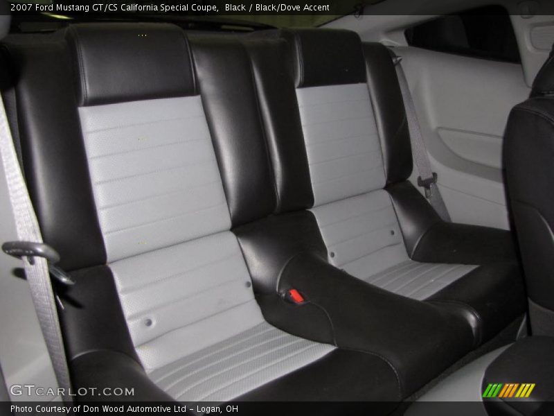  2007 Mustang GT/CS California Special Coupe Black/Dove Accent Interior