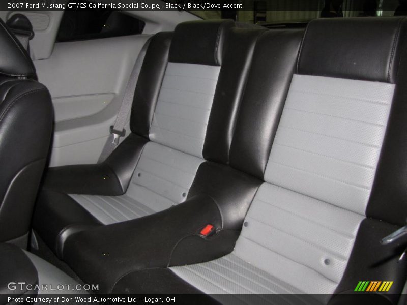 Black / Black/Dove Accent 2007 Ford Mustang GT/CS California Special Coupe