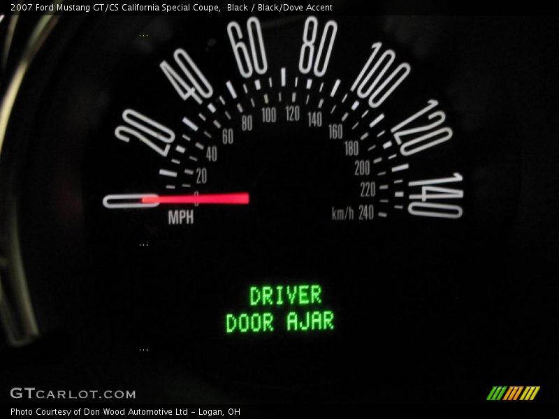Black / Black/Dove Accent 2007 Ford Mustang GT/CS California Special Coupe