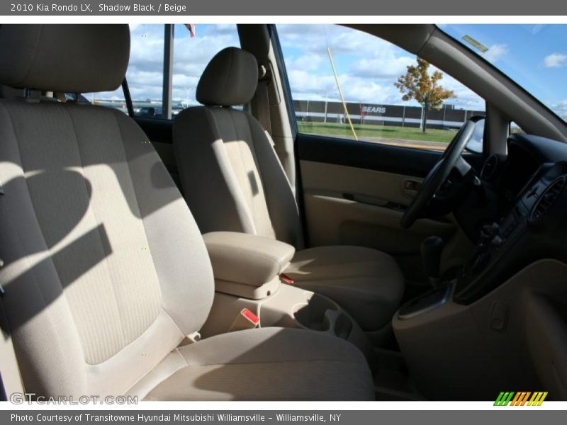 Shadow Black / Beige 2010 Kia Rondo LX