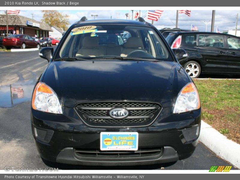 Shadow Black / Beige 2010 Kia Rondo LX