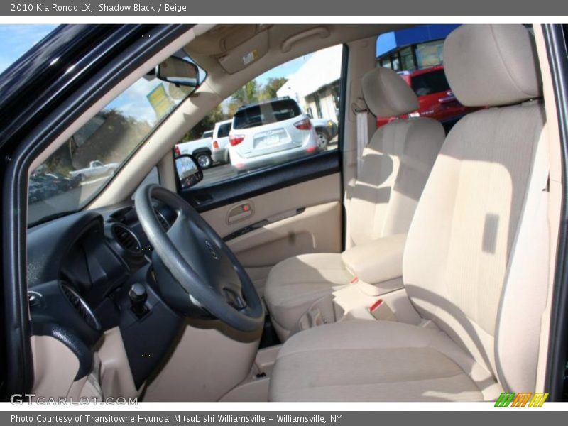 Shadow Black / Beige 2010 Kia Rondo LX