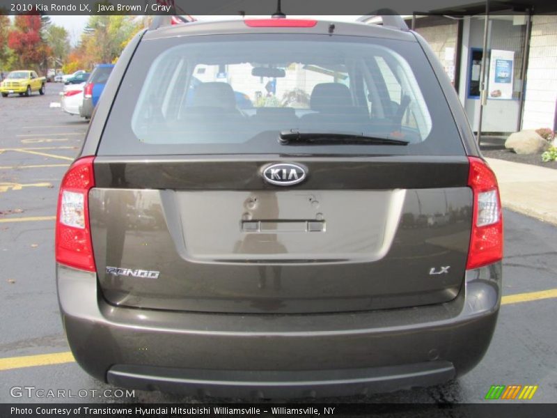 Java Brown / Gray 2010 Kia Rondo LX