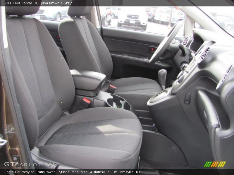 Java Brown / Gray 2010 Kia Rondo LX