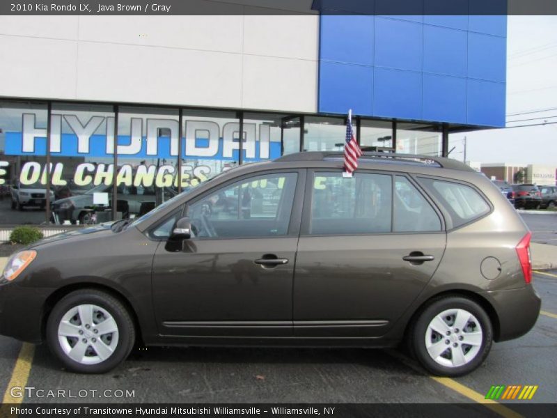 Java Brown / Gray 2010 Kia Rondo LX