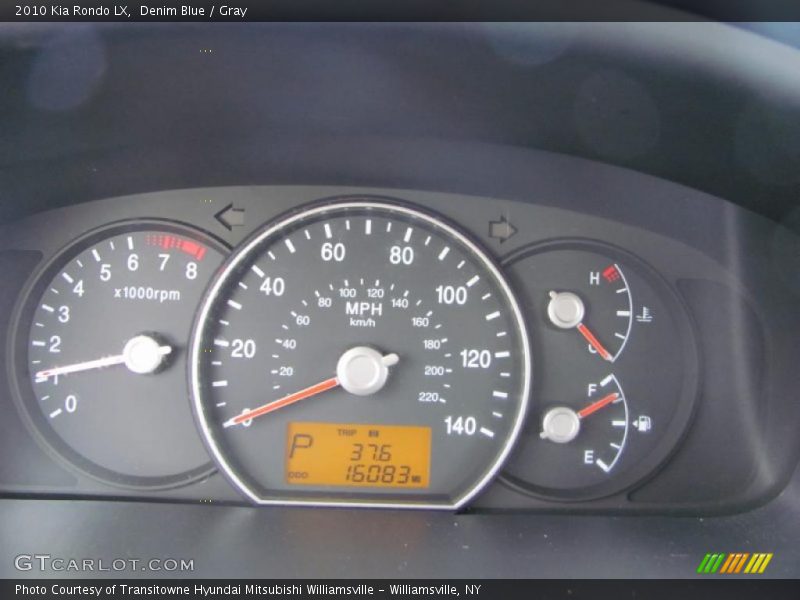  2010 Rondo LX LX Gauges