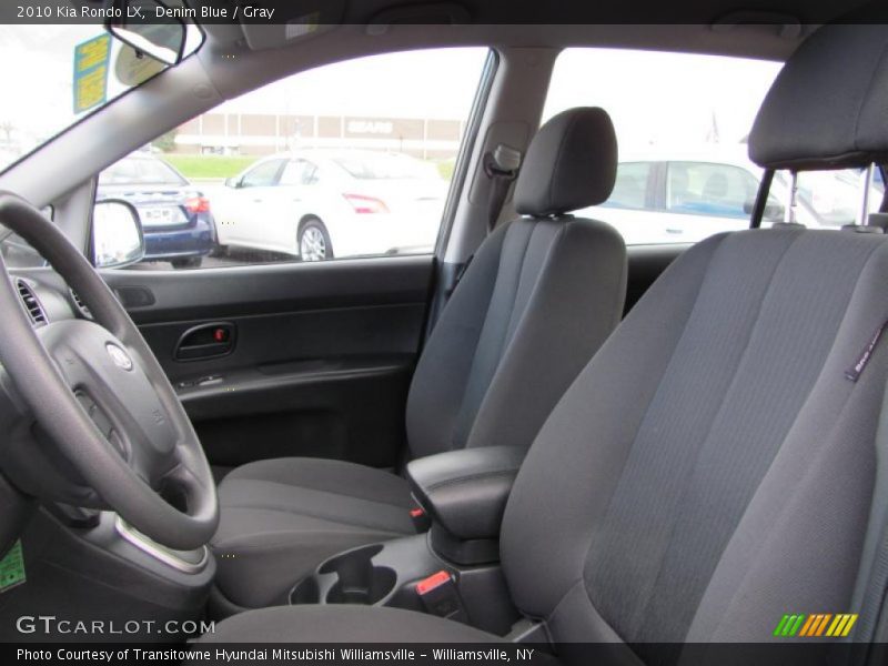  2010 Rondo LX Gray Interior