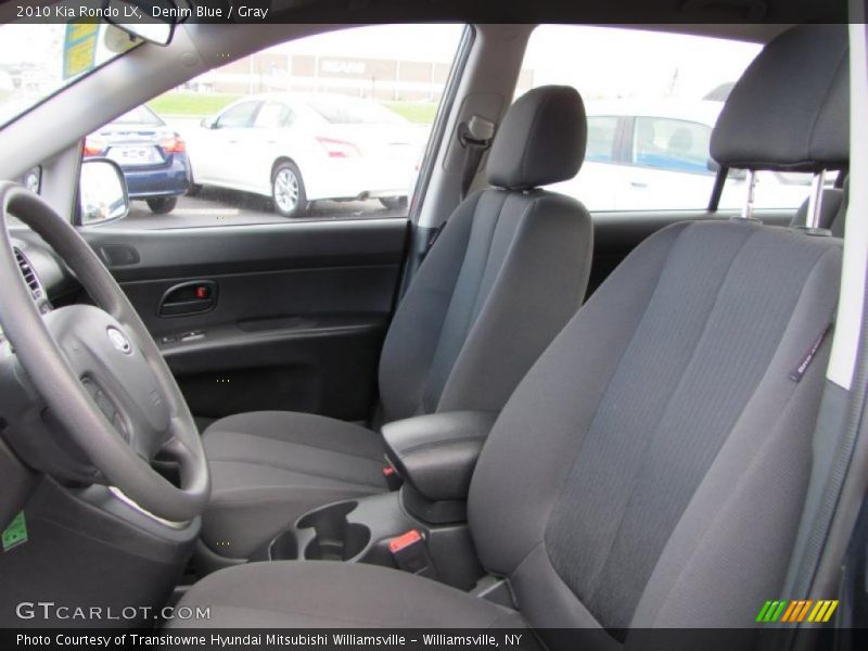  2010 Rondo LX Gray Interior