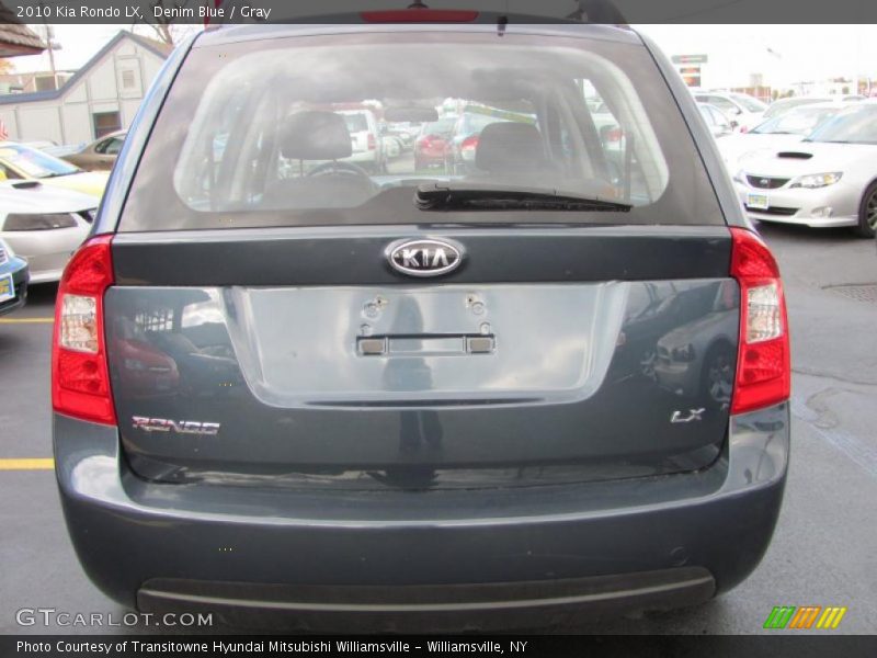 Denim Blue / Gray 2010 Kia Rondo LX