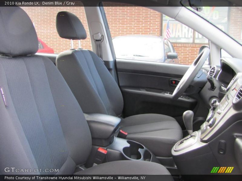 Denim Blue / Gray 2010 Kia Rondo LX
