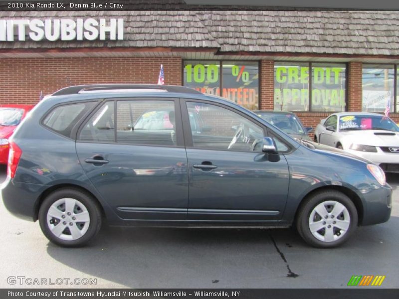 Denim Blue / Gray 2010 Kia Rondo LX