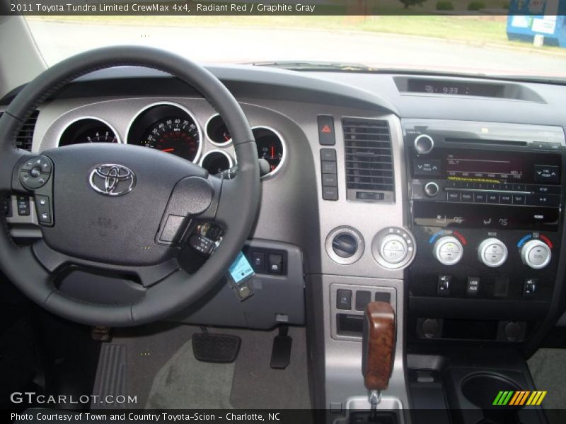 Dashboard of 2011 Tundra Limited CrewMax 4x4