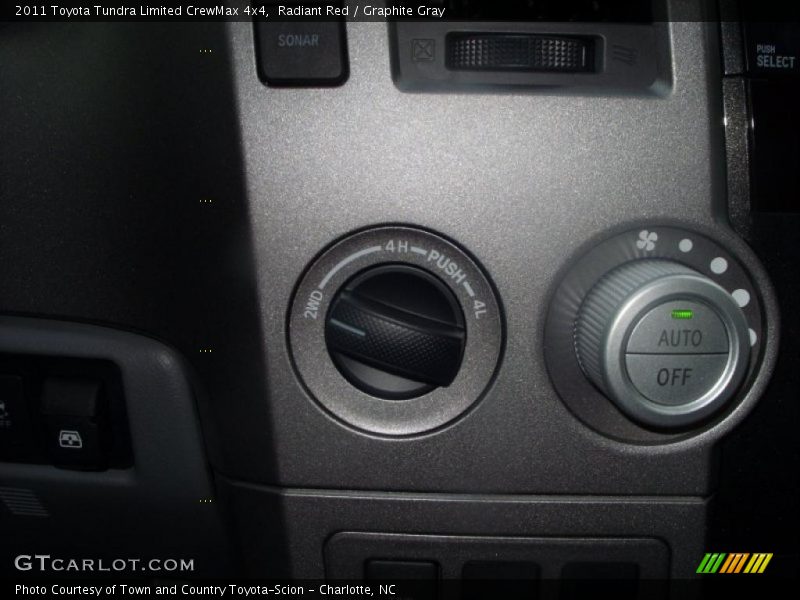 Controls of 2011 Tundra Limited CrewMax 4x4