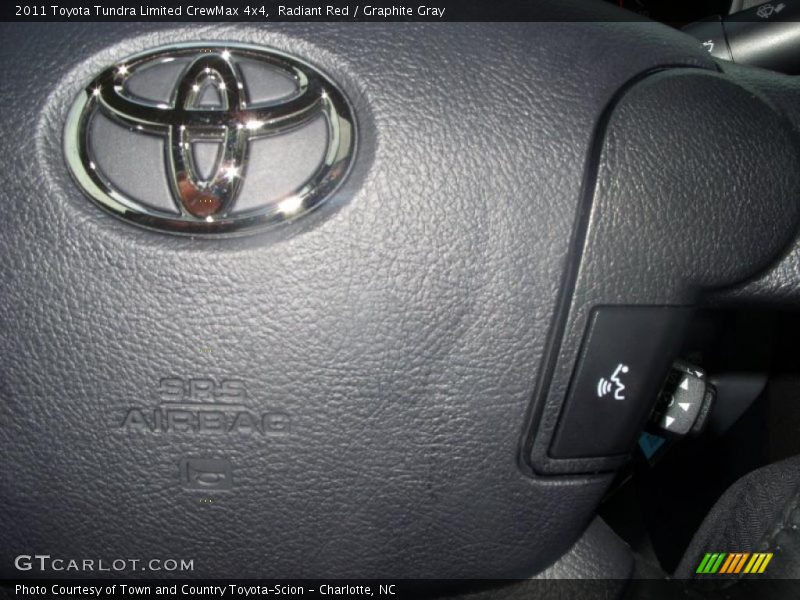 Radiant Red / Graphite Gray 2011 Toyota Tundra Limited CrewMax 4x4