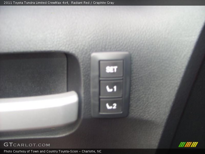 Radiant Red / Graphite Gray 2011 Toyota Tundra Limited CrewMax 4x4