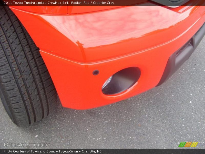 Radiant Red / Graphite Gray 2011 Toyota Tundra Limited CrewMax 4x4