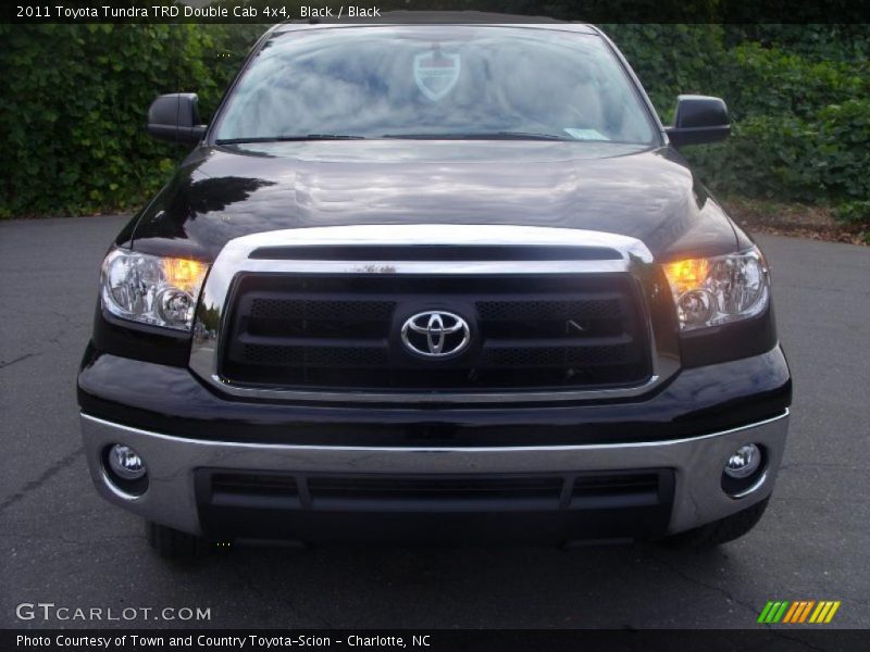 Black / Black 2011 Toyota Tundra TRD Double Cab 4x4