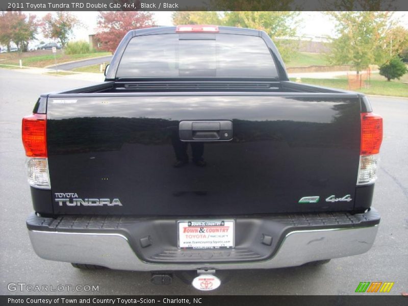 Black / Black 2011 Toyota Tundra TRD Double Cab 4x4