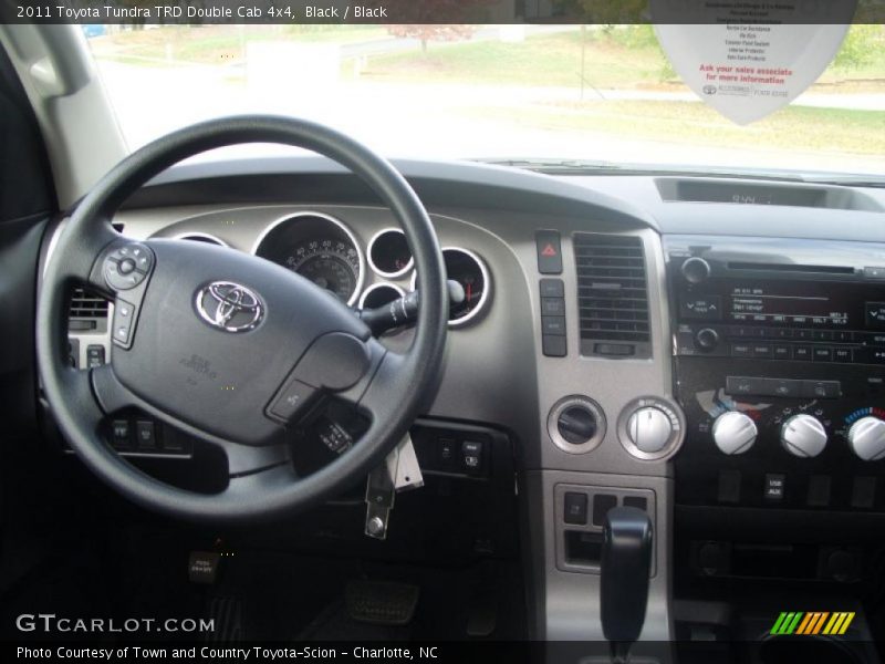 Black / Black 2011 Toyota Tundra TRD Double Cab 4x4