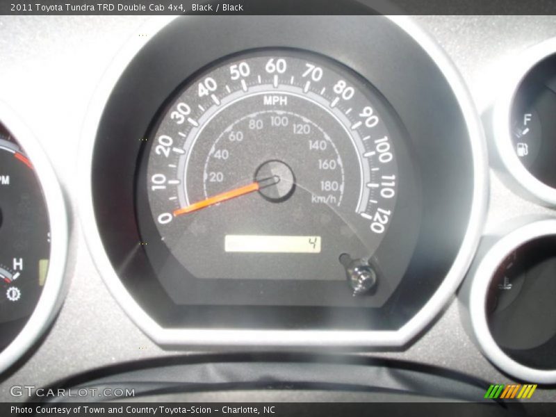 Black / Black 2011 Toyota Tundra TRD Double Cab 4x4