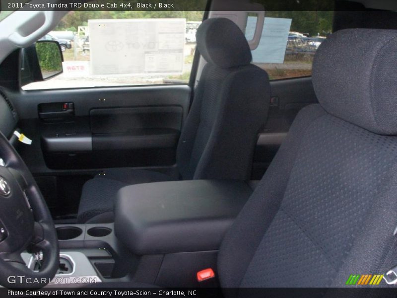 Black / Black 2011 Toyota Tundra TRD Double Cab 4x4