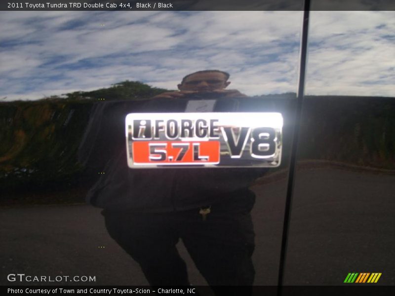 Black / Black 2011 Toyota Tundra TRD Double Cab 4x4