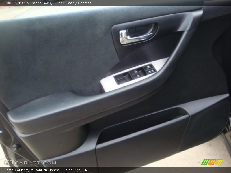 Super Black / Charcoal 2007 Nissan Murano S AWD