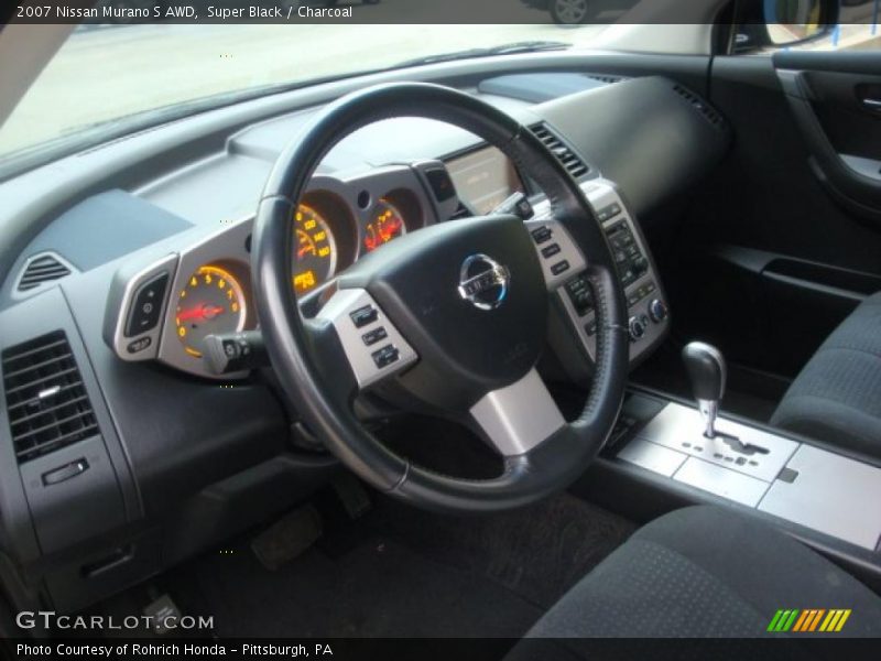 Super Black / Charcoal 2007 Nissan Murano S AWD