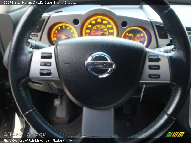 Super Black / Charcoal 2007 Nissan Murano S AWD